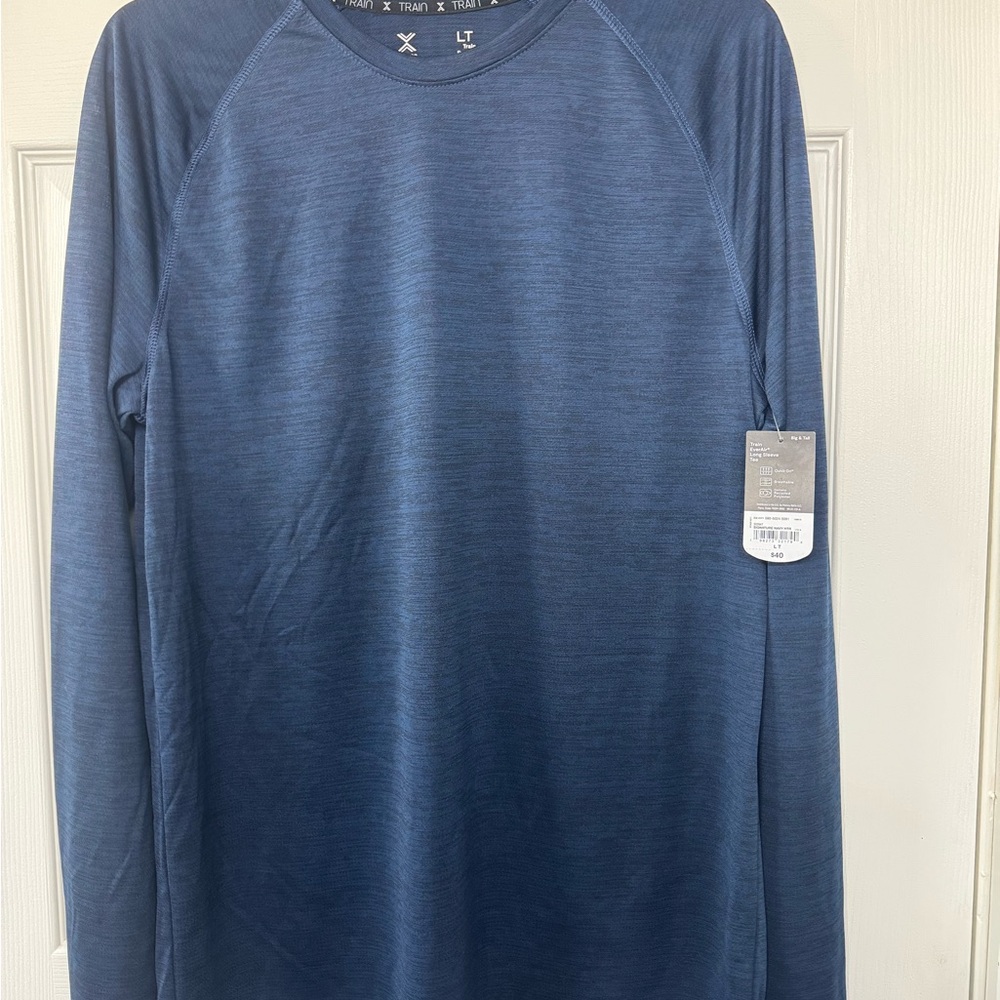 Xersion Men's Deep Blue Long Sleeve Shirt